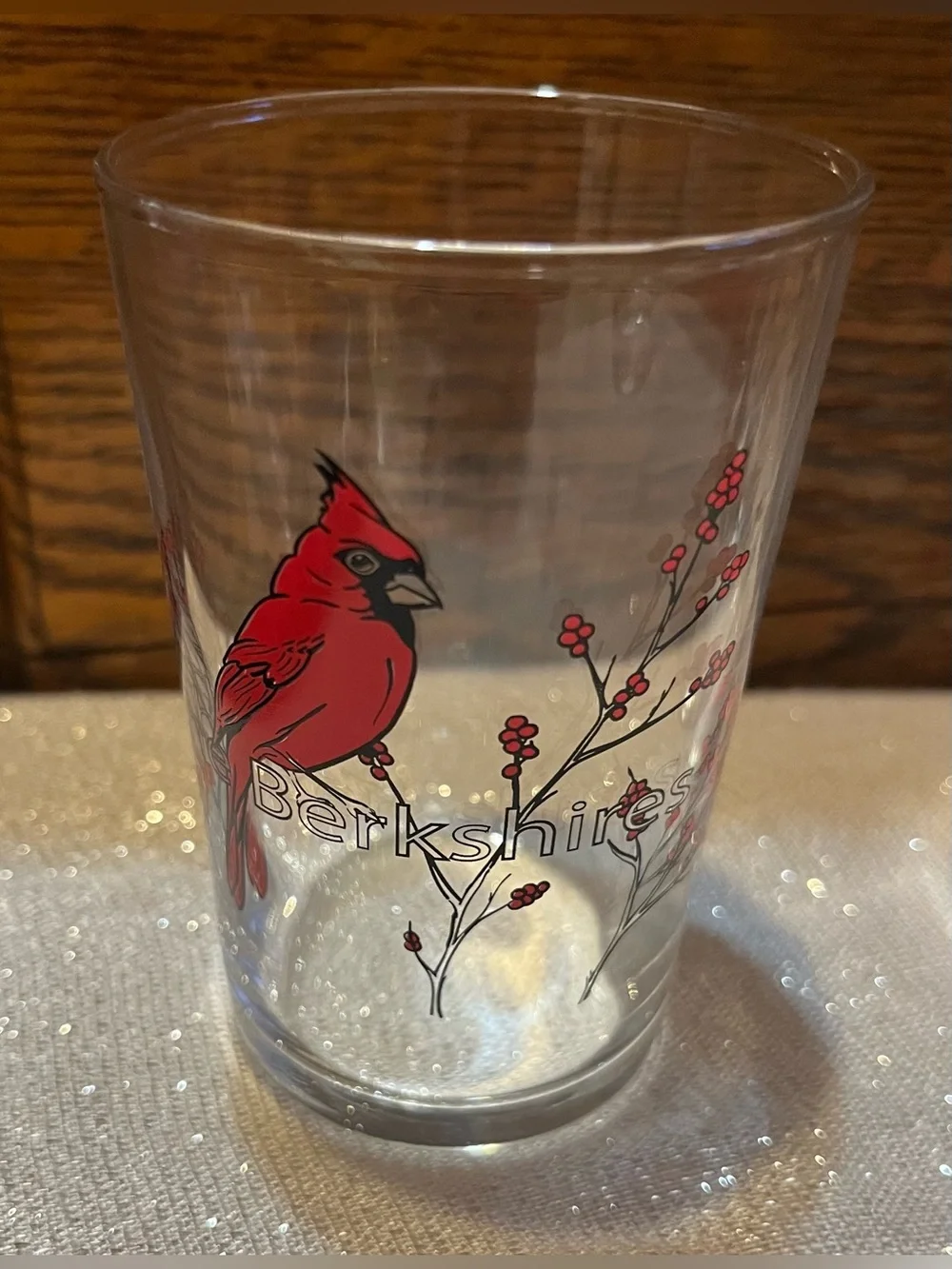 The Berkshires Seasons Glasses Set of Four 7oz Made In USA Mass MoCA NIB